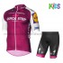 Fahrradtrikot + Radhose 2017 Quick-Step Floors Kinder M003