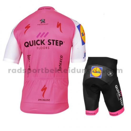 Fahrradtrikot + Radhose 2017 Quick-Step Floors Kinder M004
