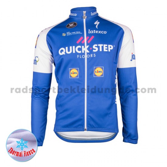 2017 Quick-Step Floors Radtrikot (Winter Thermal Fleece) M001