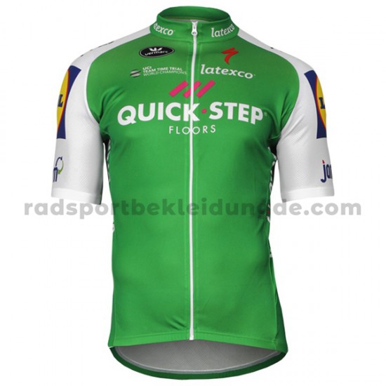 Fahrradtrikot +Trägershort 2017 Quick-Step Floors M002