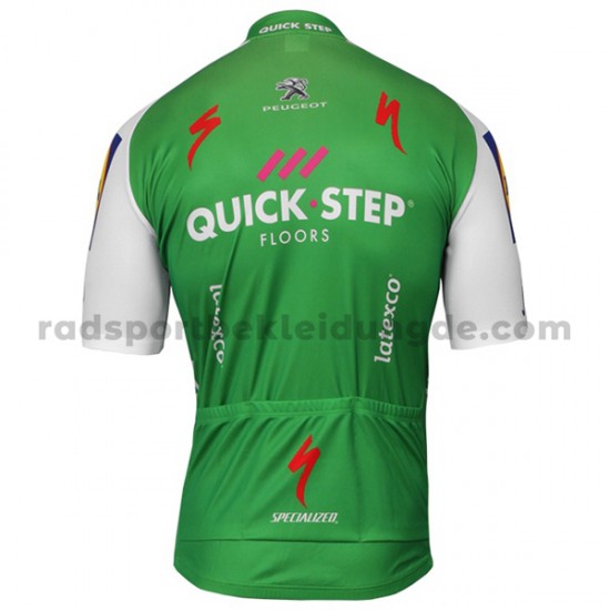 Fahrradtrikot +Trägershort 2017 Quick-Step Floors M002