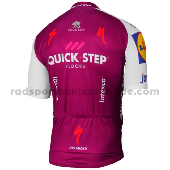 Fahrradtrikot +Trägershort 2017 Quick-Step Floors M003