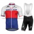 Fahrradtrikot +Trägershort 2017 Quick-Step Floors M007