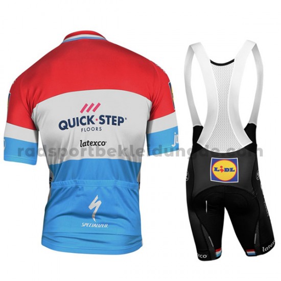 Fahrradtrikot +Trägershort 2017 Quick-Step Floors M008