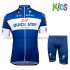 Fahrradtrikot + Radhose 2018 Quick Step Floors Kinder M001