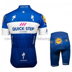 Fahrradtrikot + Radhose 2018 Quick Step Floors Kinder M001