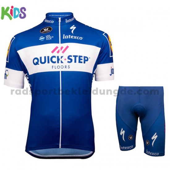 Fahrradtrikot + Radhose 2018 Quick Step Floors M001