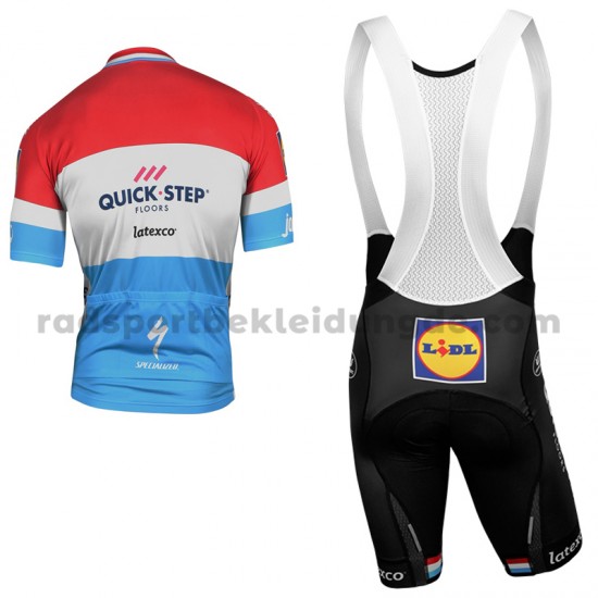 Fahrradtrikot +Trägershort 2018 Quick-Step Floors M003