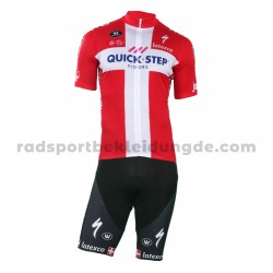 Fahrradtrikot +Trägershort 2018-2019 Quick-Step Floors M003