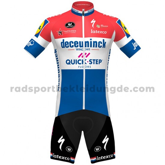 Fahrradtrikot +Trägershort 2020 Quick-Step Floors M001