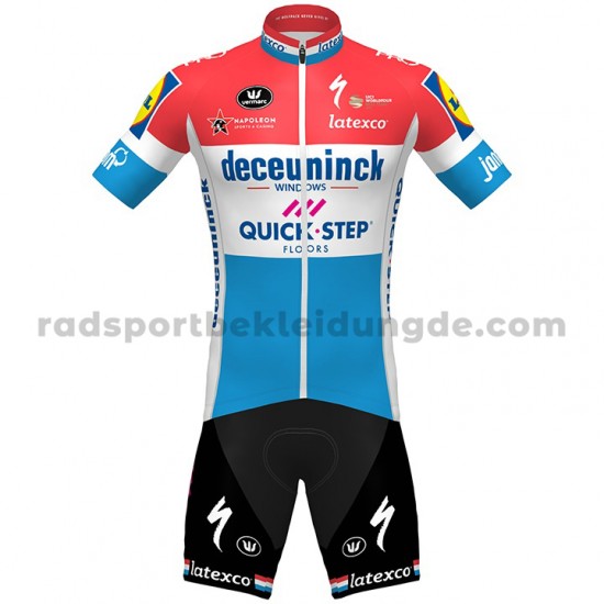 Fahrradtrikot +Trägershort 2020 Quick-Step Floors M002