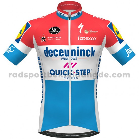 Fahrradtrikot +Trägershort 2020 Quick-Step Floors M002
