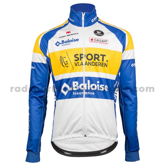 Radtrikot Langarm + Trägerhose Lange 2018 Sport Vlaanderen-Baloise M001