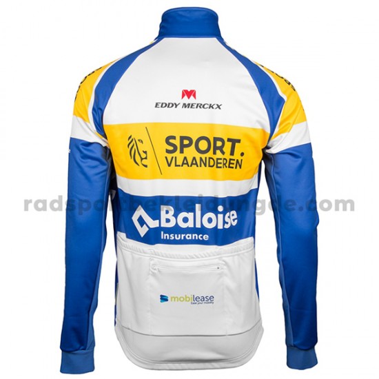 Radtrikot Langarm + Trägerhose Lange 2018 Sport Vlaanderen-Baloise M001