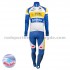 Radtrikot Langarm + Trägerhose Lange 2018 Sport Vlaanderen-Baloise Winter Thermal Fleece M001