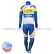 Radtrikot Langarm + Trägerhose Lange 2018 Sport Vlaanderen-Baloise Winter Thermal Fleece M001