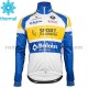 Radtrikot Langarm + Trägerhose Lange 2018 Sport Vlaanderen-Baloise Winter Thermal Fleece M001