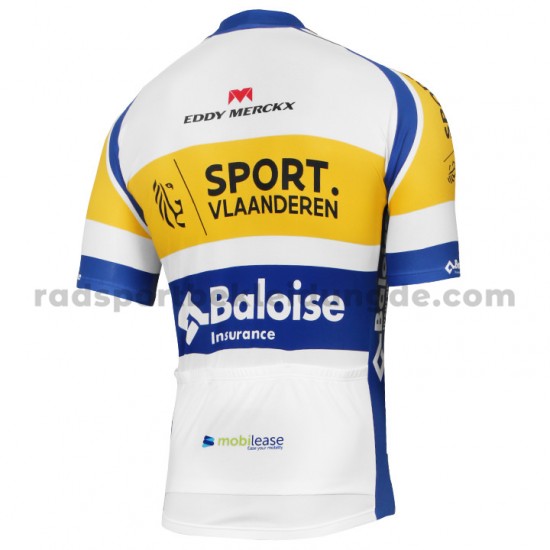 2018 Sport Vlaanderen-Baloise Radtrikot (kurzarm) M001