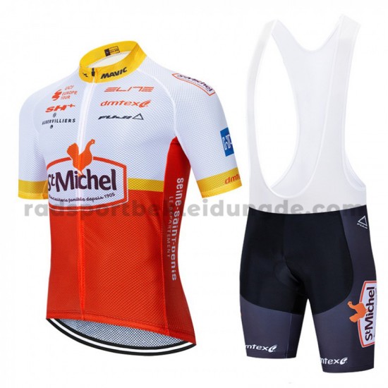 Fahrradtrikot +Trägershort 2020 St. Michel–Auber93 M001
