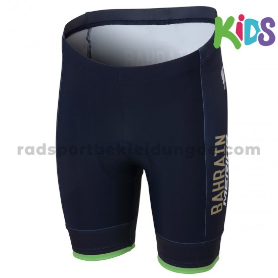2018 Bahrain Merida Kinder Radhose Kurze M001