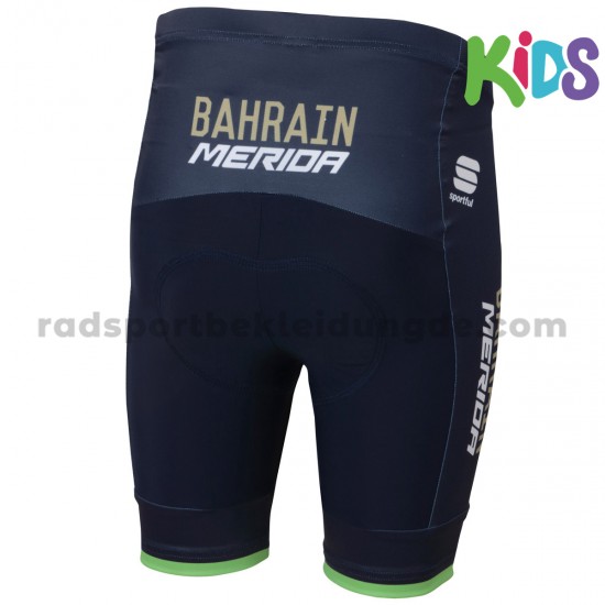 2018 Bahrain Merida Kinder Radhose Kurze M001