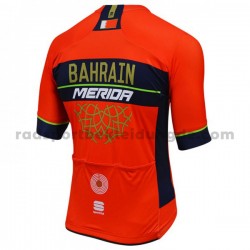2018 Bahrain Merida Radtrikot (kurzarm) M001