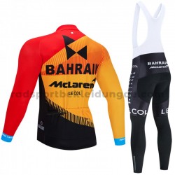 2020 Team Bahrain McLaren Radtrikot (langarm) M001