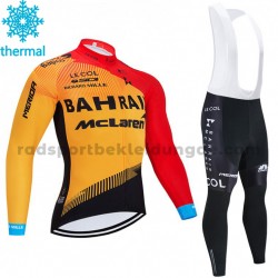 2020 Team Bahrain McLaren Radtrikot (Winter Thermal Fleece) M001