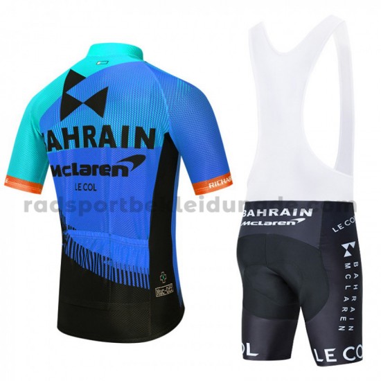 2020 Team Bahrain McLaren Radtrikot (kurzarm) M002
