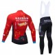 Radtrikot Langarm + Trägerhose Lange 2021 Team Bahrain Victorious M001