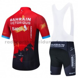 Fahrradtrikot +Trägershort 2021 Team Bahrain Victorious M001