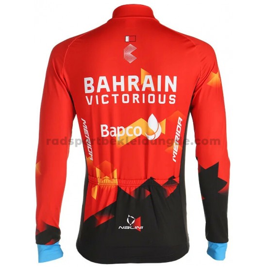 2021 Team Bahrain Victorious Radtrikot (langarm) M001