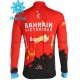 2021 Team Bahrain Victorious Radtrikot (Winter Thermal Fleece) M001