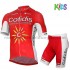 Fahrradtrikot + Radhose 2017 Cofidis Pro Team Kinder M001