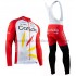 Radtrikot Langarm + Trägerhose Lange 2020 Cofidis Pro Team M001