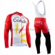 Radtrikot Langarm + Trägerhose Lange 2020 Cofidis Pro Team M001