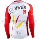 Radtrikot Langarm + Trägerhose Lange 2020 Cofidis Pro Team M001