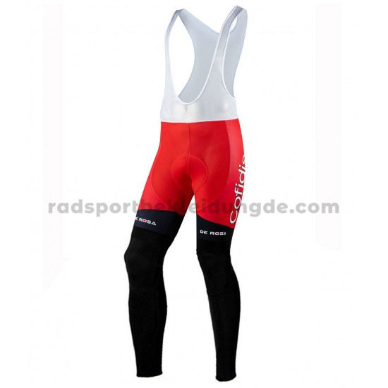 Radtrikot Langarm + Trägerhose Lange 2020 Cofidis Pro Team M001