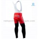 Radtrikot Langarm + Trägerhose Lange 2020 Cofidis Pro Team Winter Thermal Fleece M001