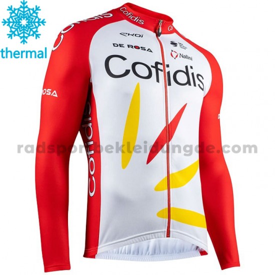 2020 Cofidis Pro Team Radtrikot (Winter Thermal Fleece) M001