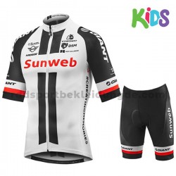Fahrradtrikot + Radhose 2018 Team Sunweb Kinder M001