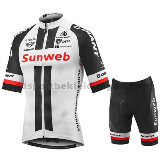Fahrradtrikot + Radhose 2018 Team Sunweb M001