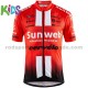 Fahrradtrikot + Radhose 2019 Team Sunweb Kinder M001