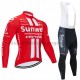 Radtrikot Langarm + Trägerhose Lange 2020 Team Sunweb M001