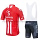 Fahrradtrikot +Trägershort 2020 Team Sunweb M001