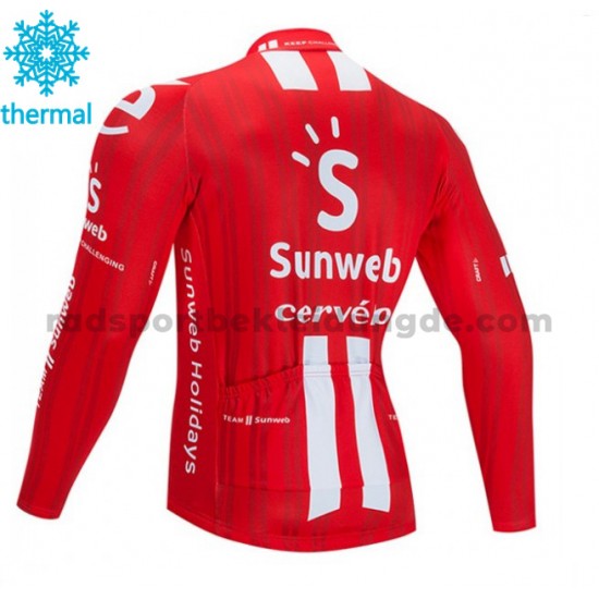 2020 Team Sunweb Radtrikot (Winter Thermal Fleece) M001
