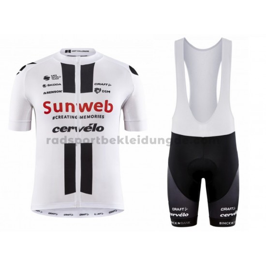 Fahrradtrikot +Trägershort 2020 Team Sunweb M002