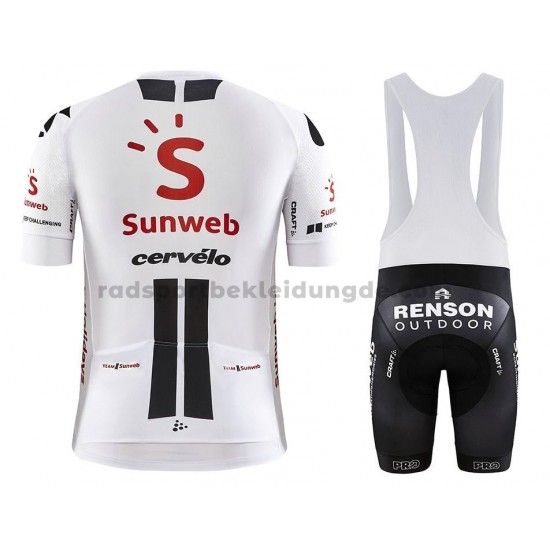 Fahrradtrikot +Trägershort 2020 Team Sunweb M002