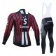 Radtrikot Langarm + Trägerhose Lange 2020 Team Sunweb M003