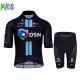 Fahrradtrikot + Radhose 2021 Team DSM Kinder M001